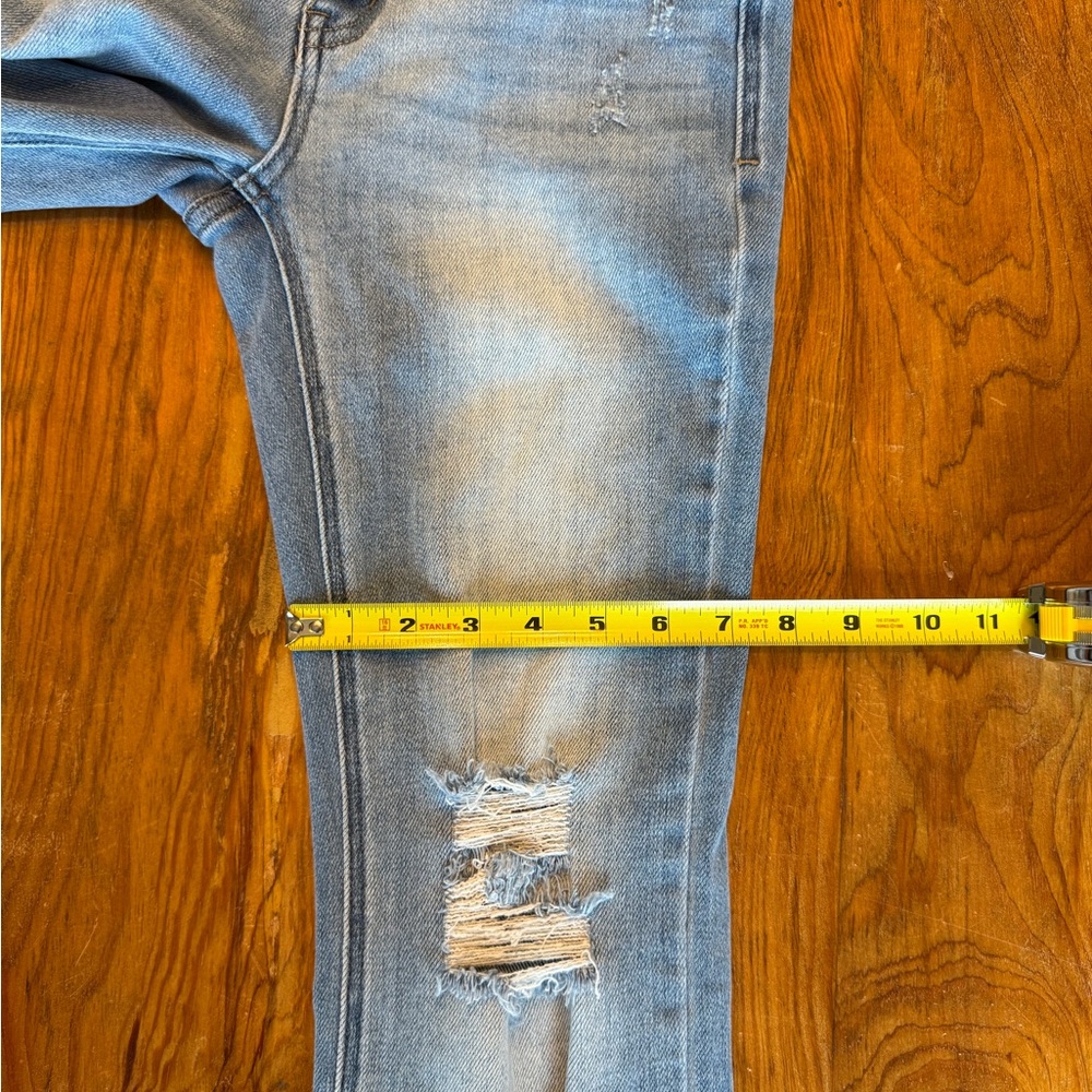 KanCan SIZE 26 Estilo Light Blue Distressed Slim Fit Bootcut Jeans - Picture 10 of 11